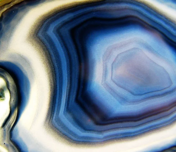 Akik kristal kuvars closeup ayrıntılı jeolojik kristalleri soyut — Stok fotoğraf