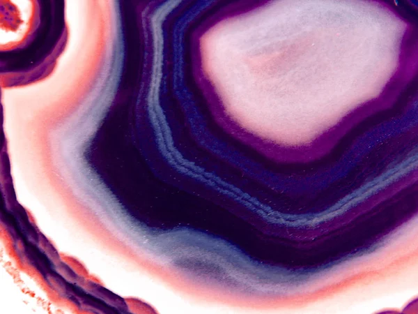 Αχάτης κρυστάλλου χαλαζία closeup λεπτομέρεια γεωλογική κρύσταλλα αφηρημένο — Φωτογραφία Αρχείου
