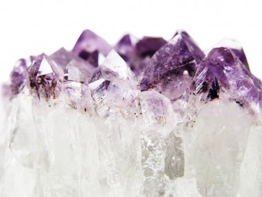 Ametist kristal kuvars maden Jeoloji arka plan gem