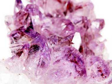 Ametist kristal kuvars maden Jeoloji arka plan gem