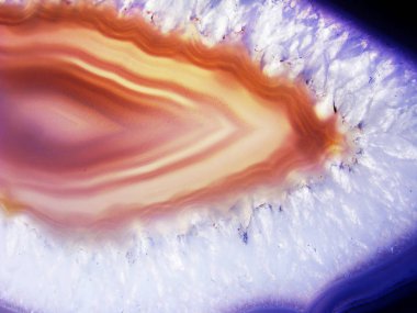 akik kristal kuvars closeup ayrıntılı jeolojik kristalleri soyut