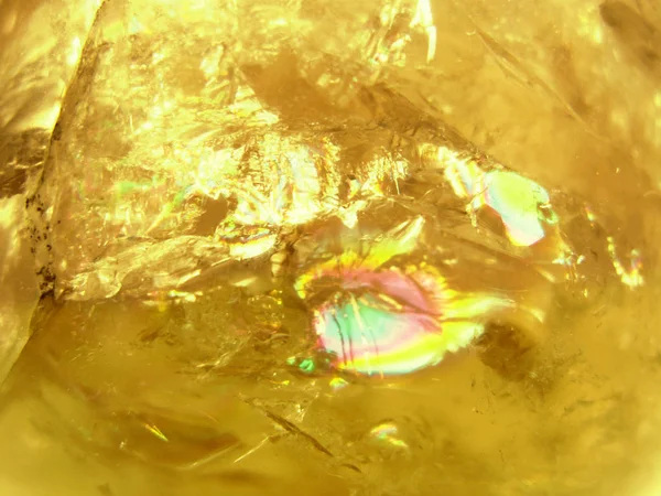 Цитринний камінь кристалічний кварцовий мінеральний геологічний фон — стокове фото