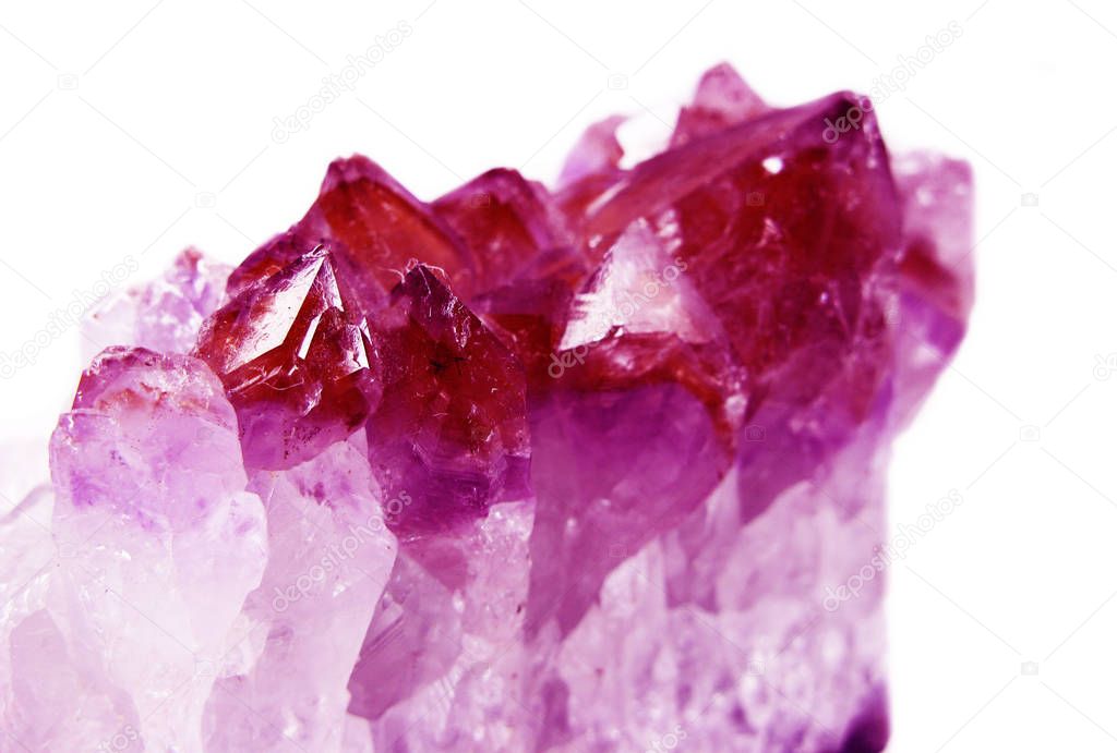 amethyst gem crystal quartz mineral geological background