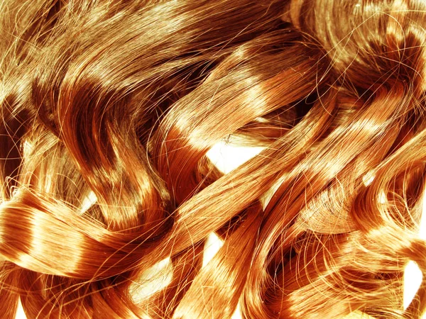 Cabelo fundo encaracolado ombre moda estilo abstrato textura — Fotografia de Stock