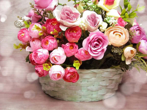 Gül çiçek çiçek arka plan bahar — Stok fotoğraf