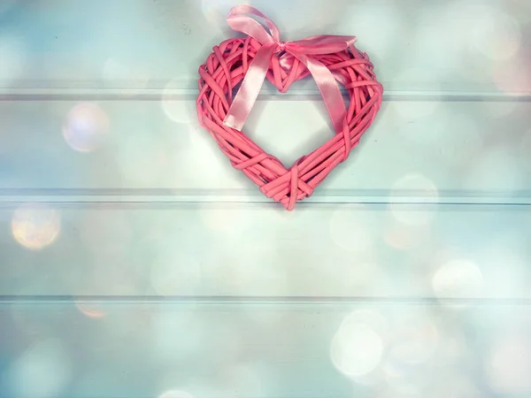 Декор сердець для любові подарунок на день Святого Валентина — стокове фото