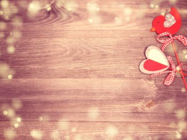 aşk sevgililer günü hediyesi için kalpler dekor