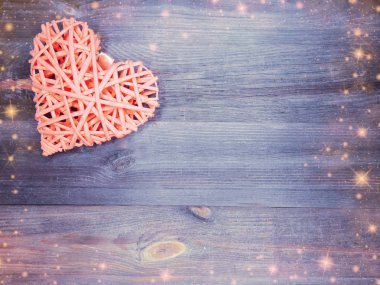 aşk sevgililer günü hediyesi için kalpler dekor