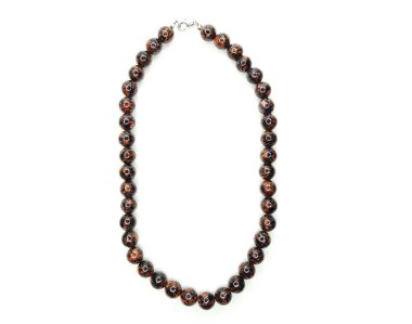 Moda boncukları kolye kolyesi yarı değerli kristaller jasper