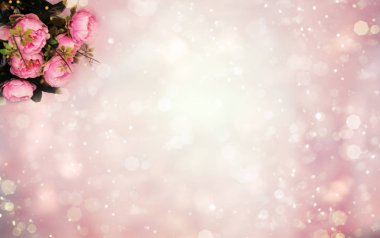 bahar arkaplanı çiçek açan şakayıklar ve soyut bokeh