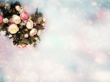 bahar arkaplanı çiçek açan şakayıklar ve soyut bokeh