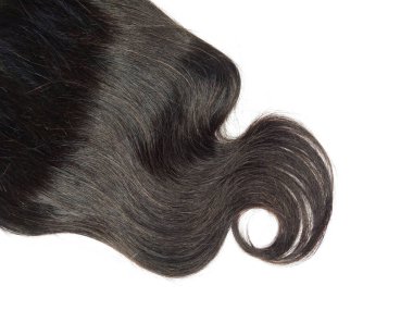 parlak siyah saç soyut arkaplan dokusu                               