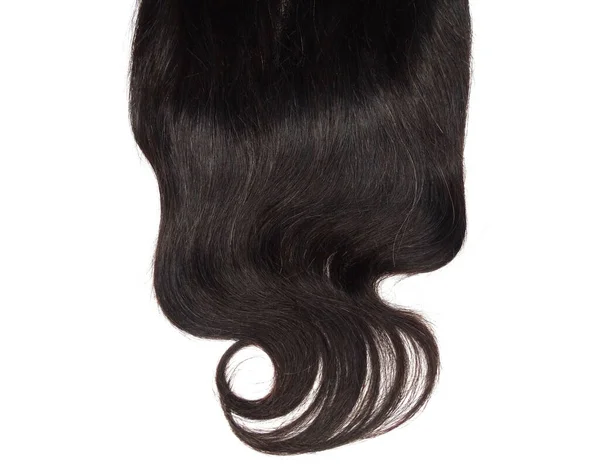 Lesklé Černé Zvýraznění Vlasy Abstraktní Pozadí Textury — Stock fotografie