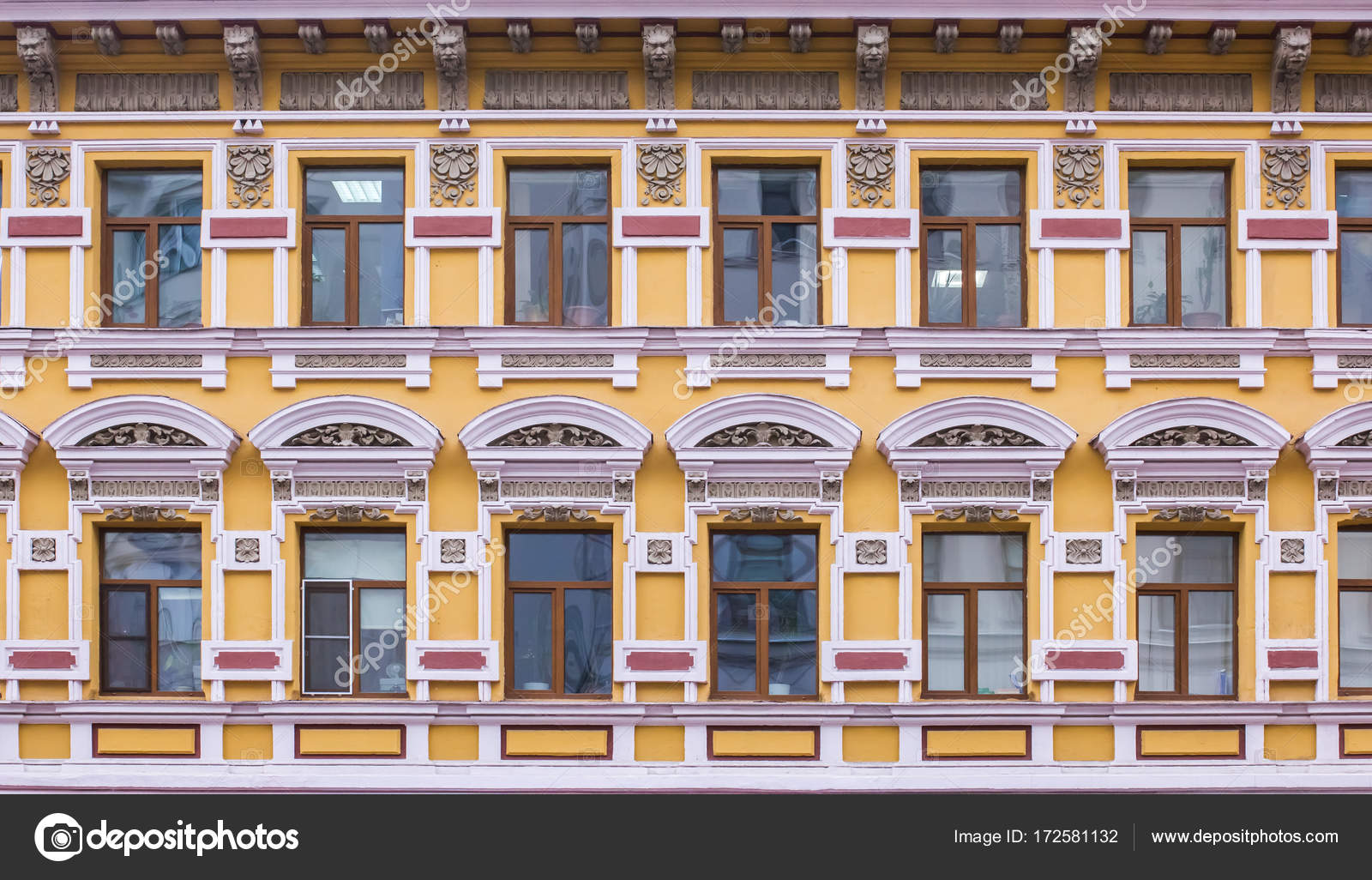 Beaux Arts Architecture Building Facade Stock Photo Beaux Arts Architecture Building Facade Stock Photo