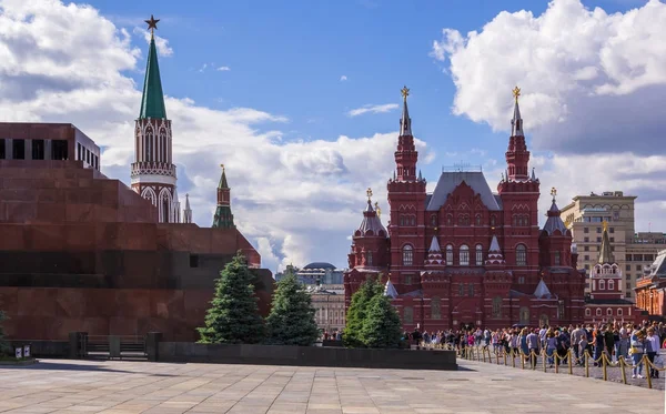 Moskau Russland Juni 2017 Roter Platz Der Innenstadt Von Russland — Stockfoto