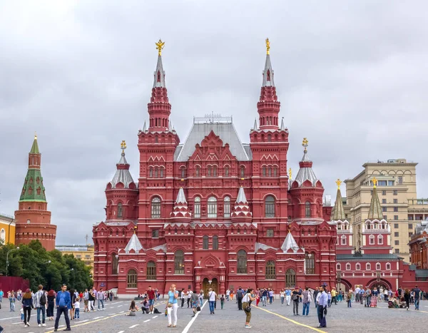 Moskau Russland August 2016 Blick Auf Den Roten Platz Vor — Stockfoto