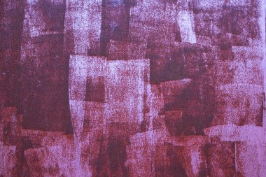 Mor paslı metal yüzey soyut üstünlük arkaplanı olarak kahverengiye boyanmış