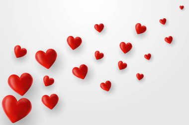 Sevgililer kalp arka plan vektör Eps10