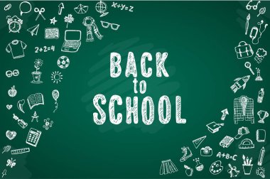 geri okul arka plana Hoşgeldiniz