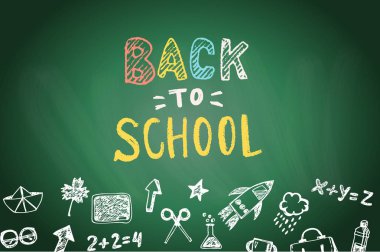 geri okul arka plana Hoşgeldiniz