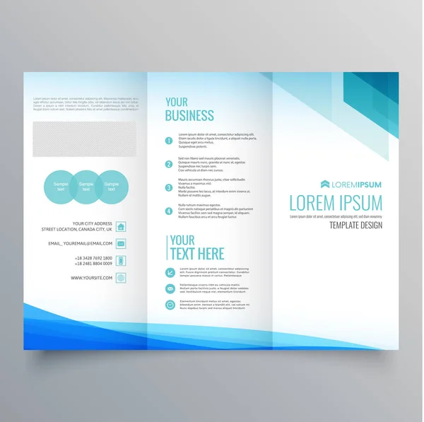 Brochure Template Layout Megazine Cover Design Business Annual Report Flyer — Stock Vector