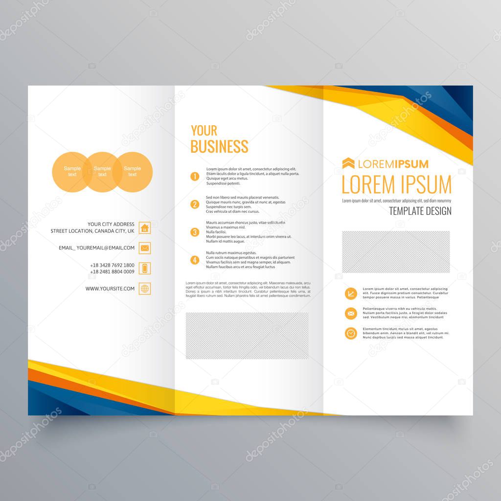 Brochure template layout, Megazine, cover design, business annual report, flyer Background Vector
