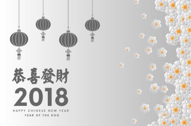 Mutlu Çin yeni yılı vektör Eps10