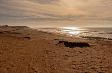 Fas 'ın güneyinde Atlantik kıyısı