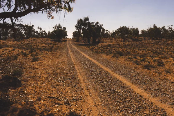 Off road track en el parque nacional souss-massa — Foto de Stock