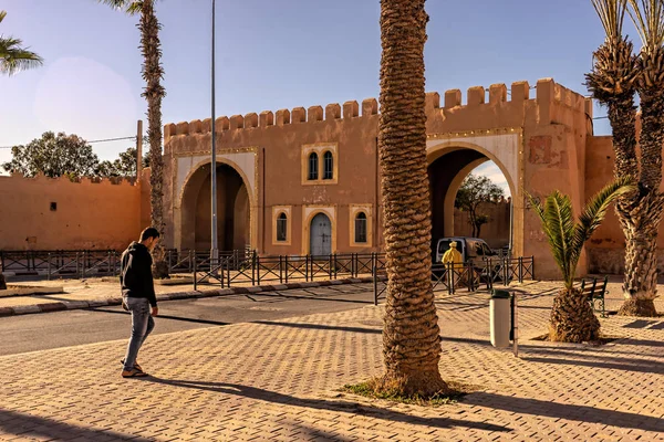 Tiznit, morocco, Bab Oulad Jarrar, doorhaus — Φωτογραφία Αρχείου