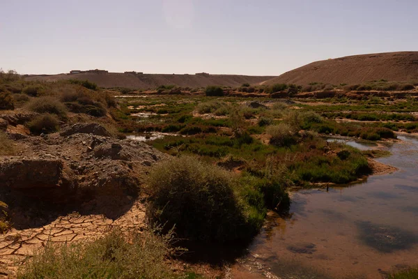 Ένα πέρασμα στην έρημο στα νότια του Μόροκο. — Φωτογραφία Αρχείου