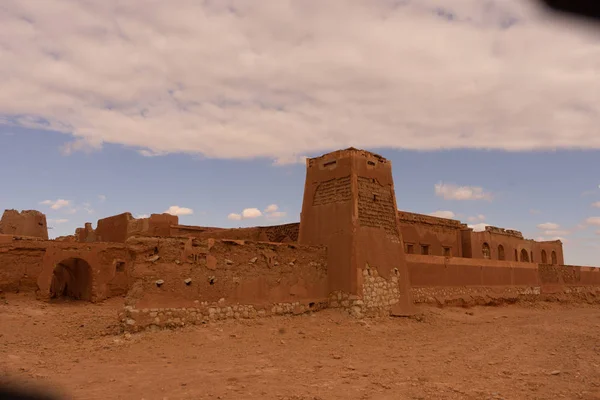 As ruínas do forte ksar tafnidilt — Fotografia de Stock