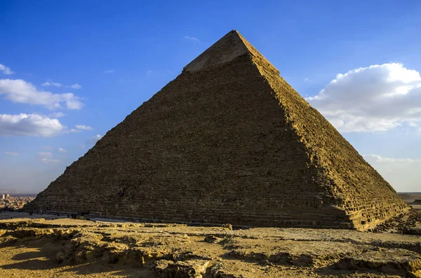 Piramidi di Giza. Il Cairo, Egitto . — Foto Stock