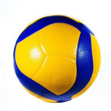 Mavi ve sarı top. Profesyonel voleybol