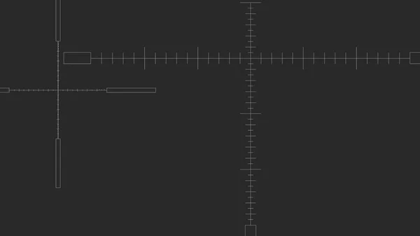 Hårkors lång räckvidd jakt bakgrund — Stock vektor