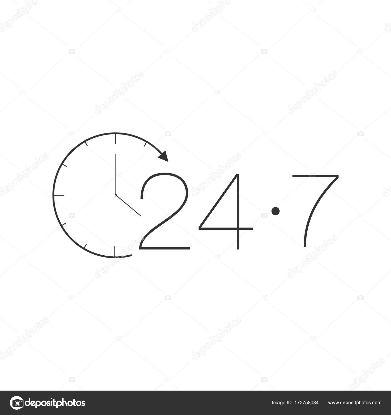 Customer Service 365 7 24 Vector Image By C Kyryloff Vector Stock Customer Service 365 7 24 Vector Image By C Kyryloff Vector Stock