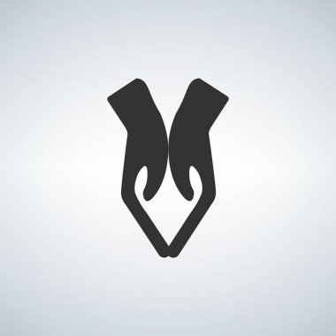 İki eli kalp işareti yapmak. Aşk, romantik ilişki kavramı