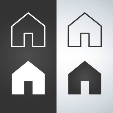 Web ve apps için ev ev simgesini