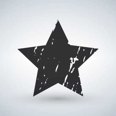 Grunge Yıldız arka plan. Vektör grunge yıldız. Grunge Yıldız sembolü.