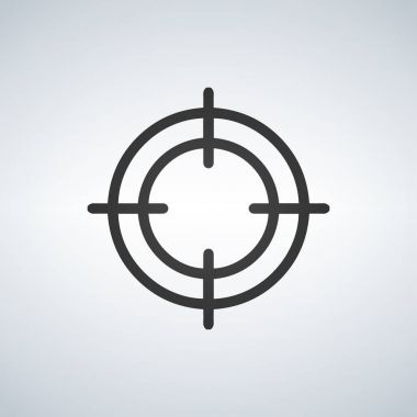 Artı simgesi beyaz arka plan üzerinde. Vektör çizim