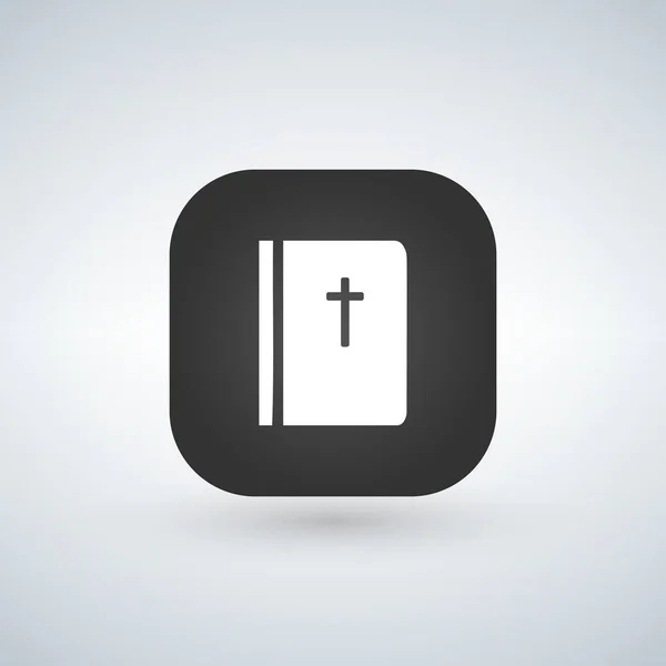 Bibel-Anwendung für Mobiltelefone. Illustration isoliert auf weißem Hintergrund. — Stockvektor