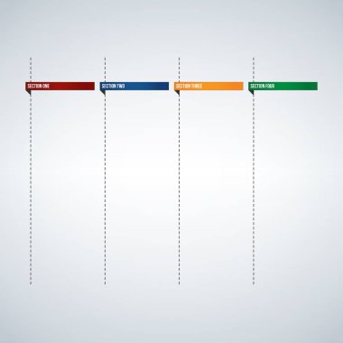 Infographic sütunlar için metin kutusu veya afiş şablon metninizi girmek için hazır renkli sekmeleri tasarlayın. Kullanılabilir web, apps, broşür, afiş, broşür, el ilanı, sunumlar.