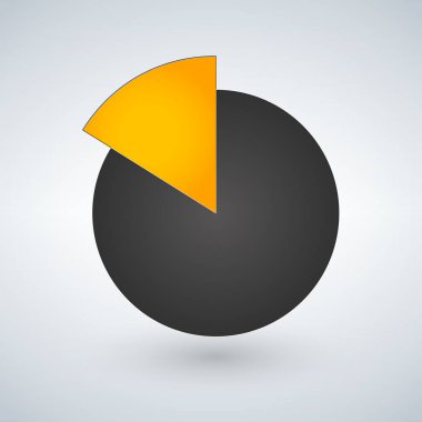 Pasta grafik simgesi. Web sitesi tasarımı, logo, app, kullanıcı arabirimi için grafik sembolü. Vektör çizim, beyaz arka plan üzerinde izole.
