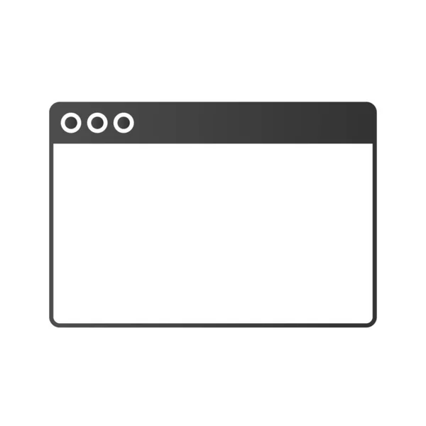 Fenster Lineare Icon Vektor Illustration Isoliert Auf Weißem Hintergrund — Stockvektor