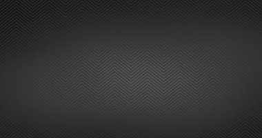 Zigzag desenli siyah Hd arka plan tasarımı. Basit simgesiz desen. Parmak izi, ambalaj kağıdı, kumaşlar, kapaklar, el ilanları, afişler, slaytlar, sunumlar için şablon. Vektör illüstrasyonu.