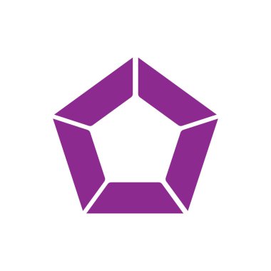 Bilgi için beşgen vektör dairesi elemanı. Bisiklet şeması, grafik, sunum için şablon. 5 seçenekli iş konsepti, parçalar, adımlar veya süreçler. Soyut arkaplan.