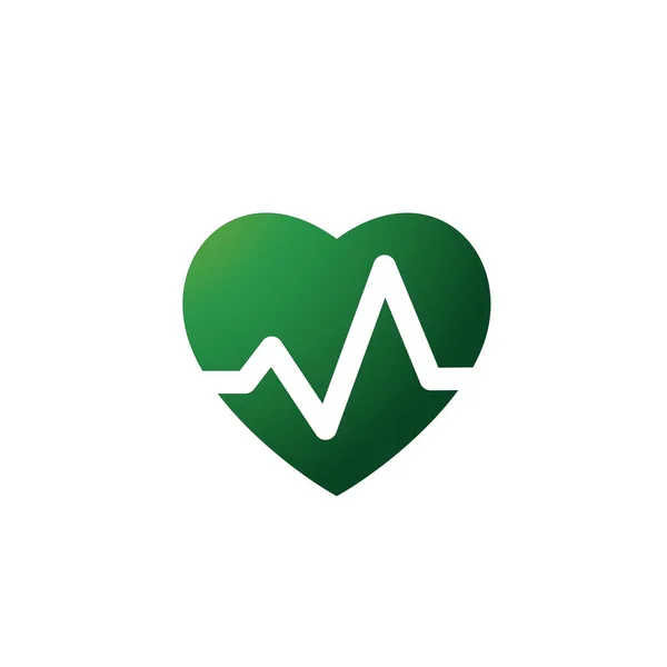 Heartbeat / Heart Beat Pulse Flat Icon For Medical Apps And Websites.  Royalty Free SVG, Cliparts, Vectors, and Stock Illustration. Image 99334300.