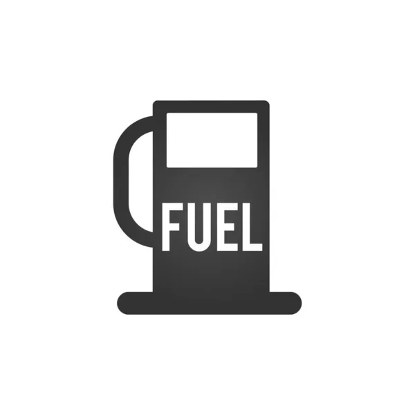 ガソリンスタンドのアイコン。ガソリンスタンドのコンセプトシンボルデザイン。白を基調としたベクトルイラスト. — ストックベクタ