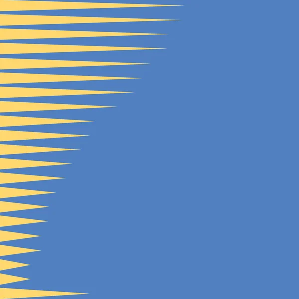 Μπλε και κίτρινο τρίγωνο γεωμετρικής σειράς σχήμα αφηρημένο φόντο διανυσματική λωρίδα, απεικόνιση διάνυσμα — Διανυσματικό Αρχείο