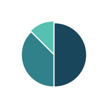 Vektör bilgi çemberi ya da turta. Grafik için şablon, bisiklet şeması, yuvarlak çizelge, iş akışı düzeni, sayı seçenekleri, web tasarımı. 3 adım, bölüm, seçenek, aşama iş kavramı.